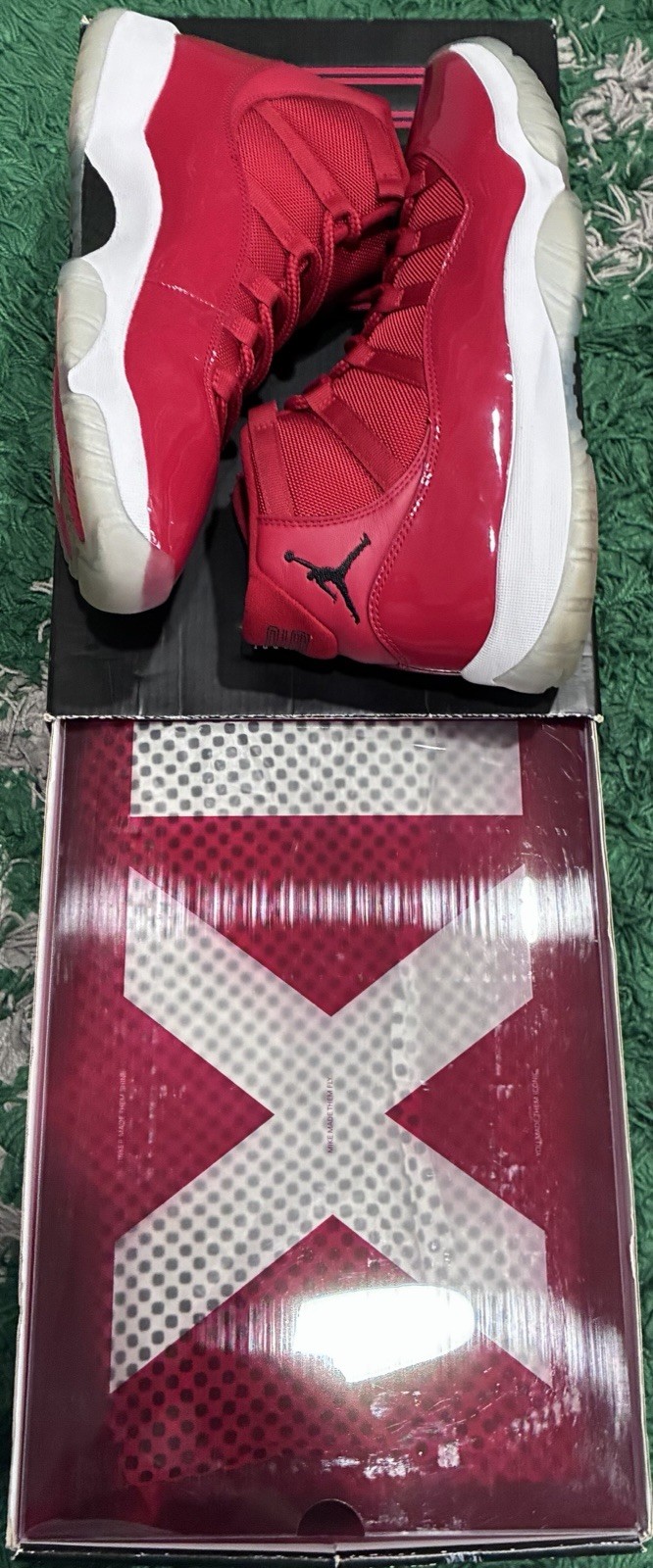 Jordan 11 Retro Win Like 96 Size 11 Pre-Owned/Used OG ALL! GREAT CONDITION!