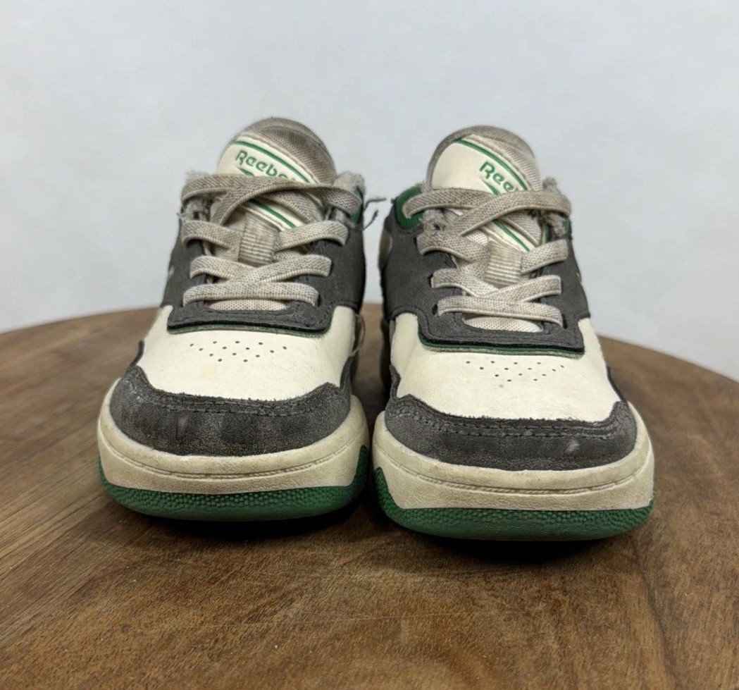 REEBOK BB4000 2 (TD) “LETTERMAN JACKET PACK – GREY GREEN SZ 8K