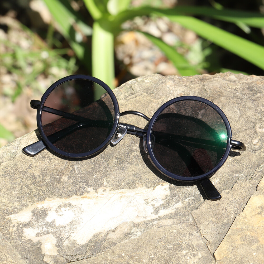 Retro Round Photochromic Reading Glasses Transition Sunglasses Reader +0.0~+4.00