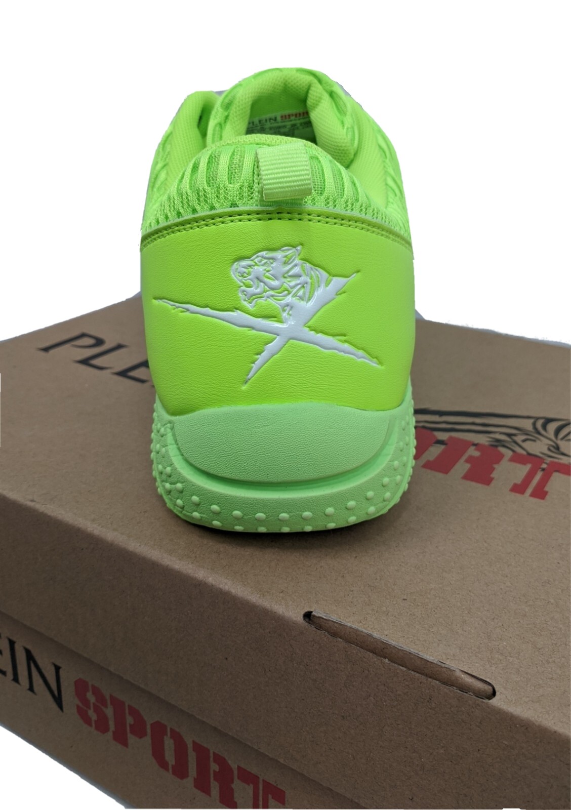 PHILIPP PLEIN SPORT Yellow Thunderstorm Runner Sneakers Shoes US 8 EU 41 NIB