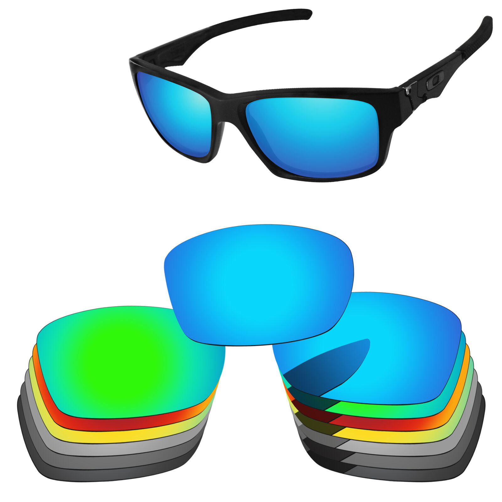 Lensology Polarized Replacement Lenses For-Oakley Jupiter Squared OO9135-Options