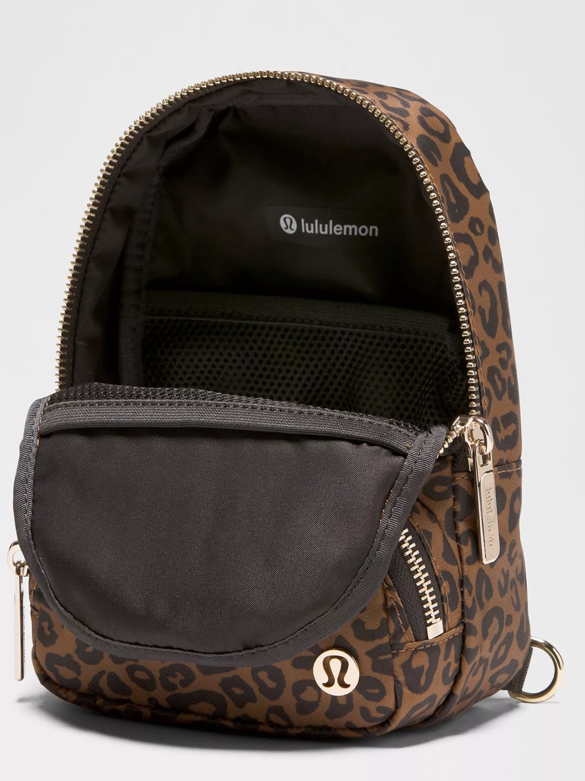FAST SHIP LULULEMON EVERYWHERE SLING BAG SMALL 2L~LEOPARDO DESERT KHAKI NWT
