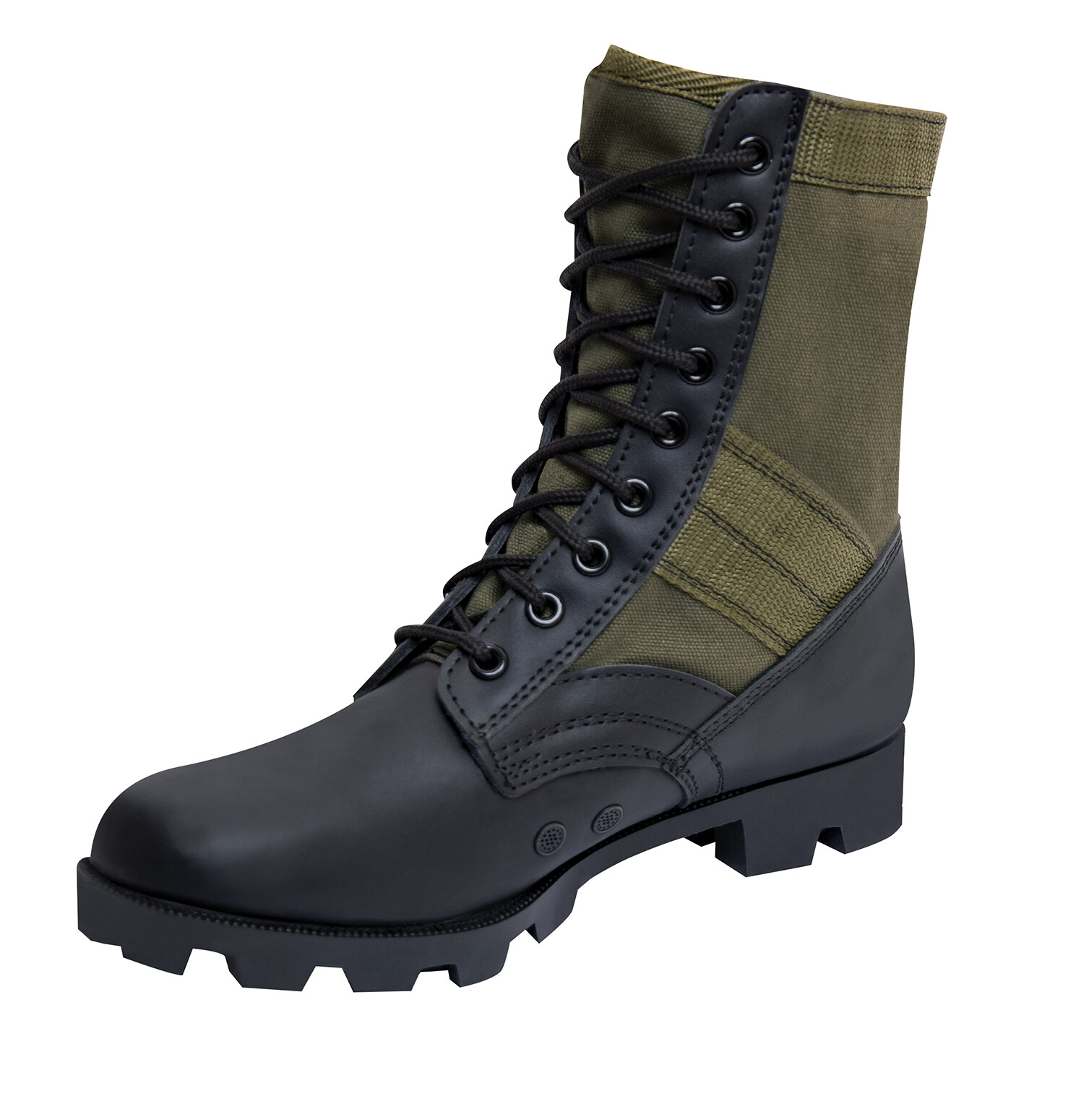 Rothco Jungle Boots – 8 Inch Olive Drab, Black # 5080