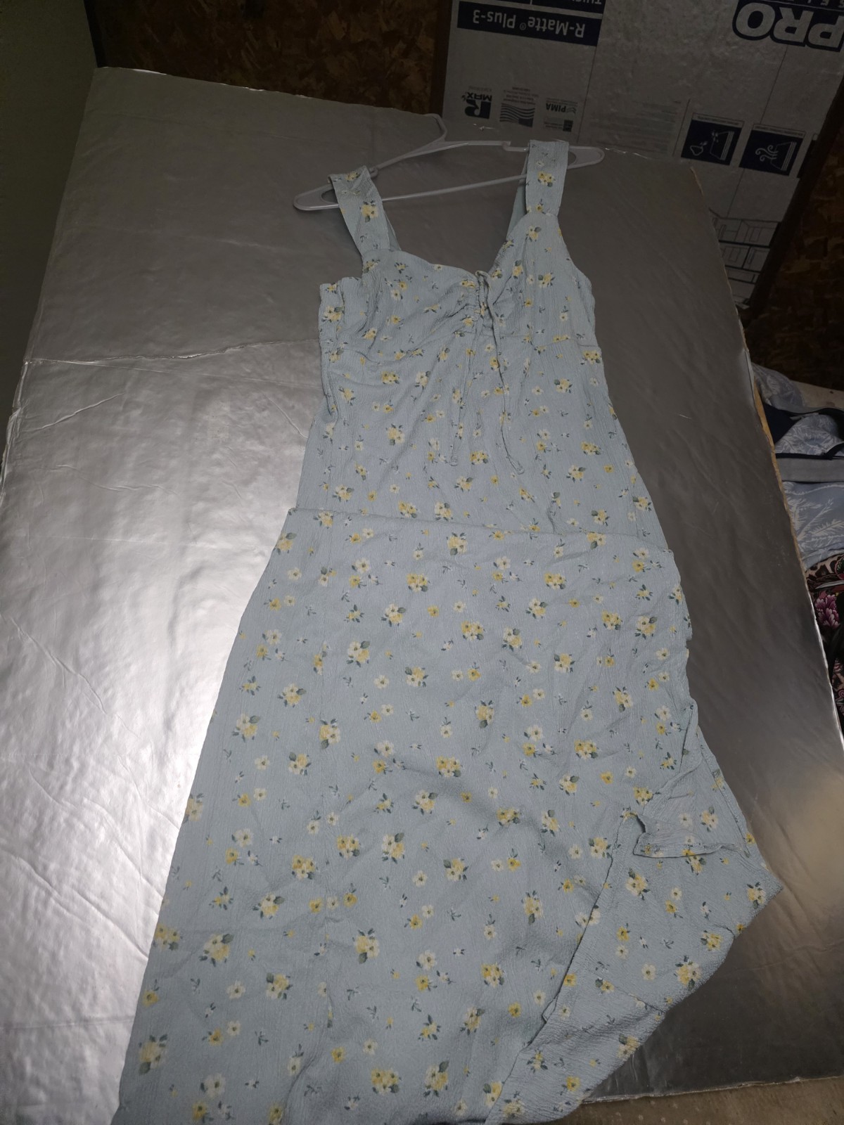 Floral soft blue Madden Girl Summer dress