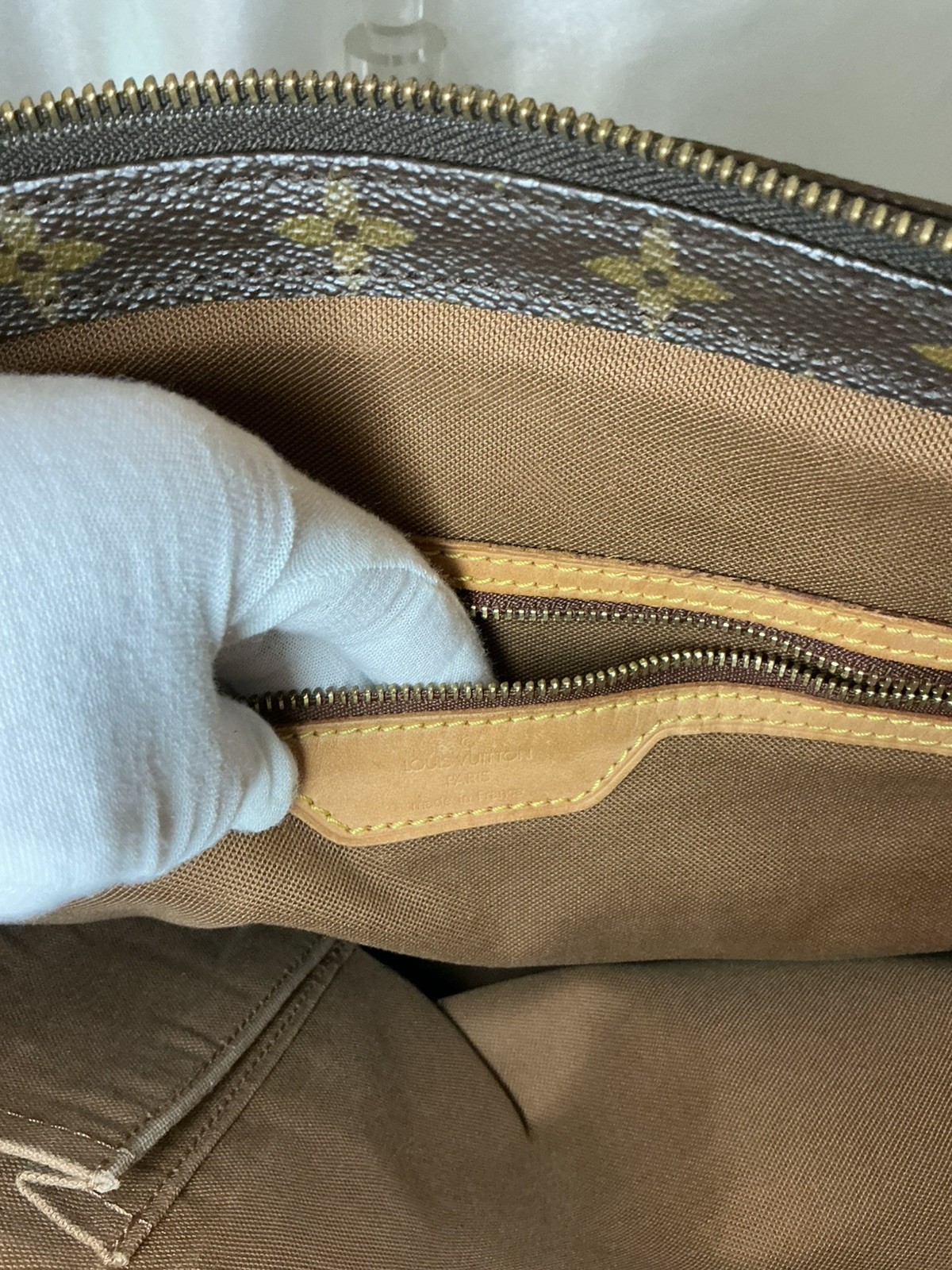 Pre Loved Louis Vuitton Monogram Cabas Piano Tote Good Clean