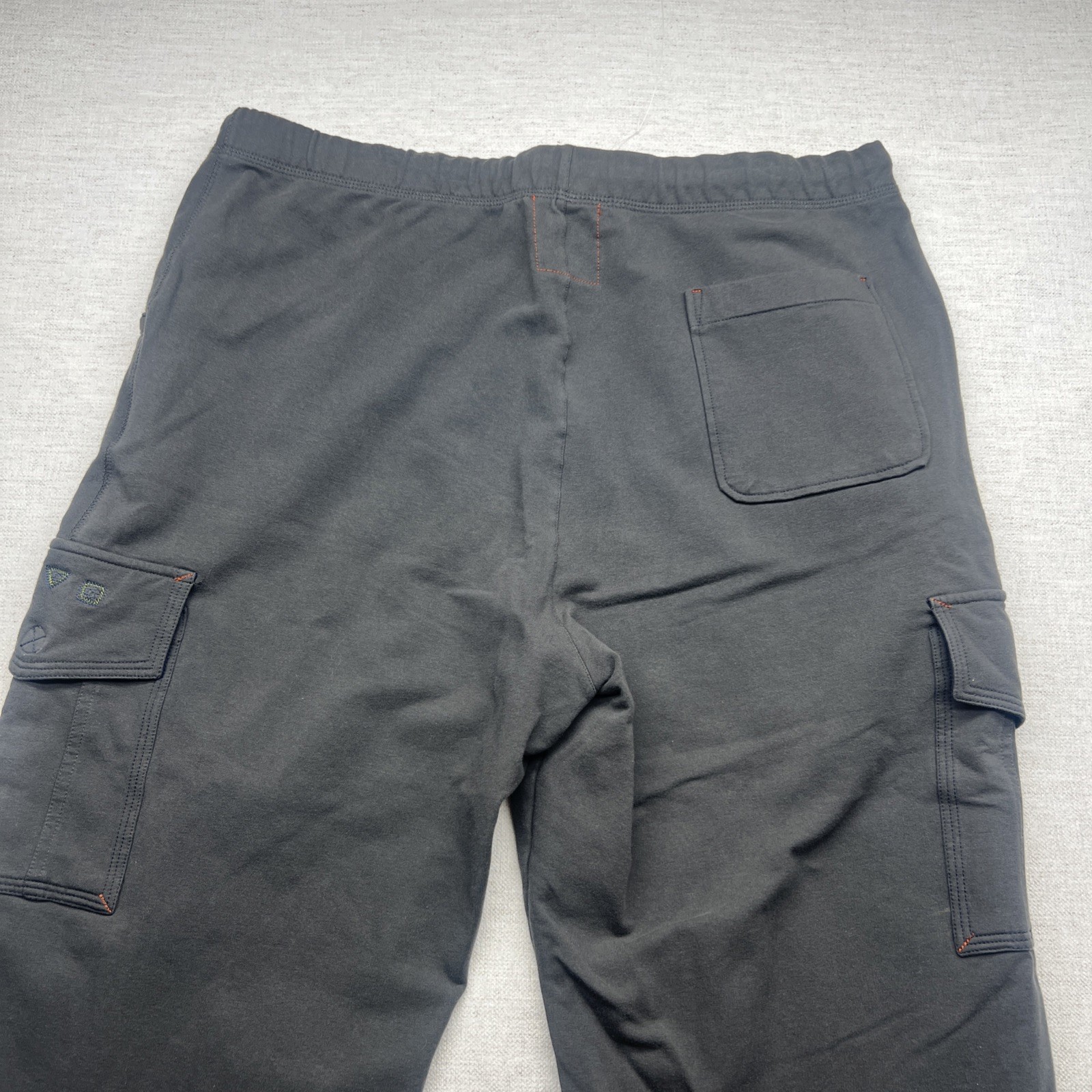 VK Nagrani XL Organic Peruvian Combed Cotton Sweatpants Lounge Pants Gray