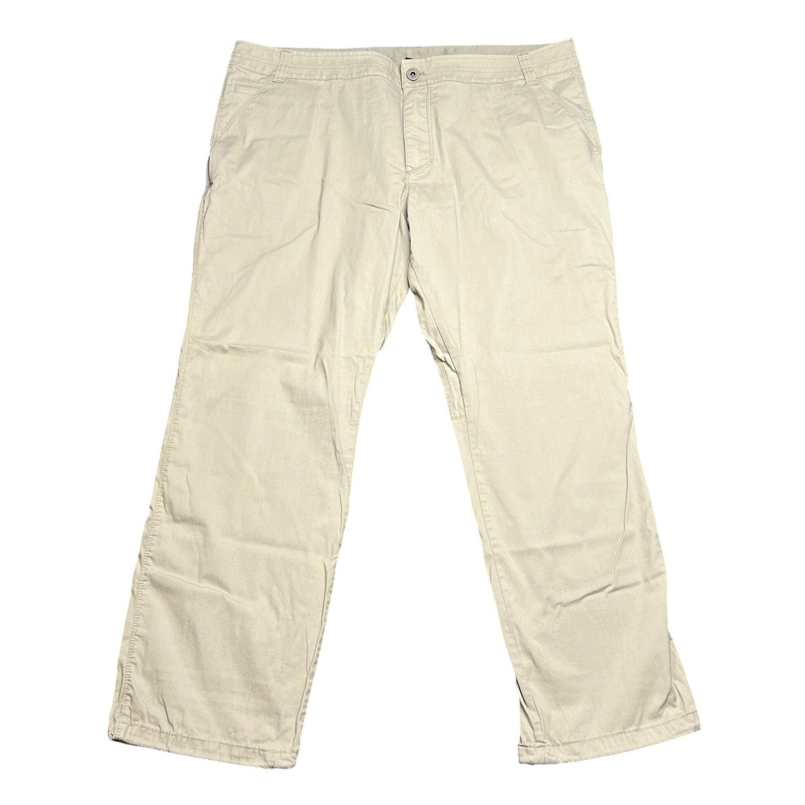 Kuhl Resistor Lite Chino Hiking Commuter Pants Men’s 42×30 UPF 50+ Stretch Khaki