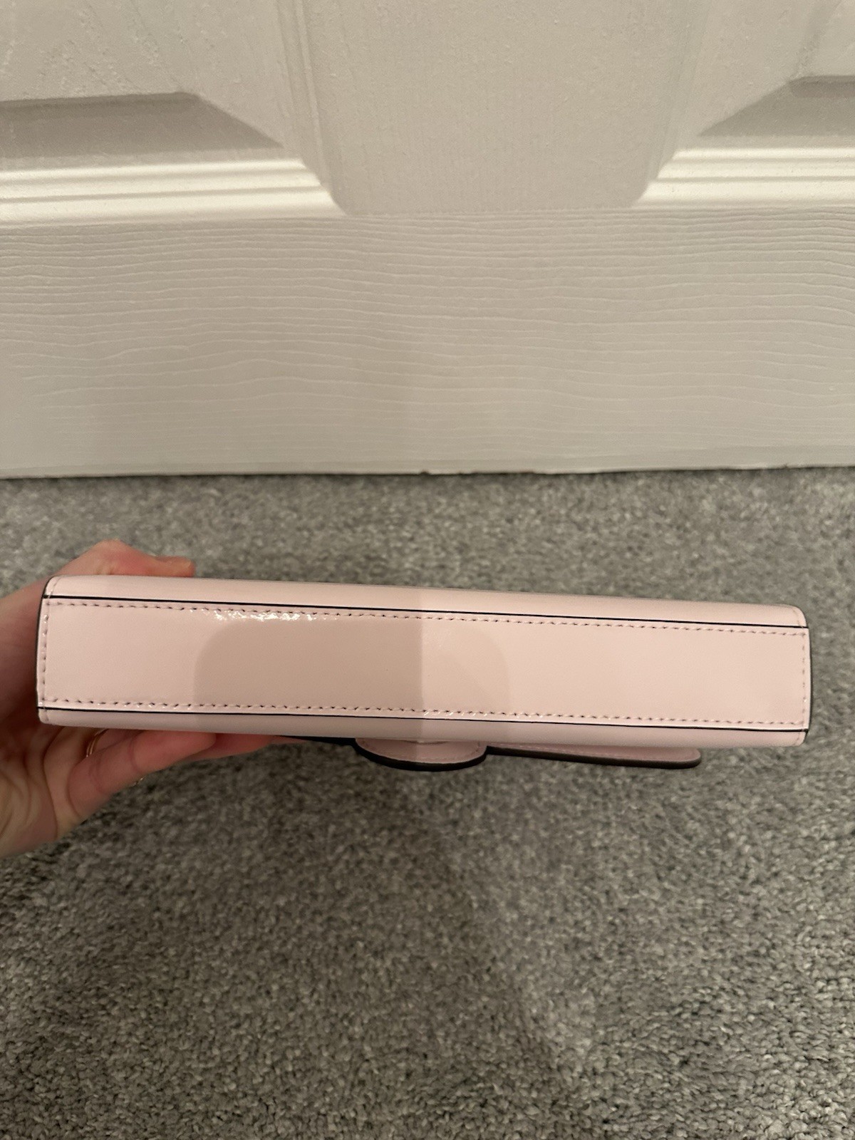 NWT Tory Burch MINI ROBINSON SPAZZOLATO CROSSBODY Bag In Pink Lily SOLD OUT!