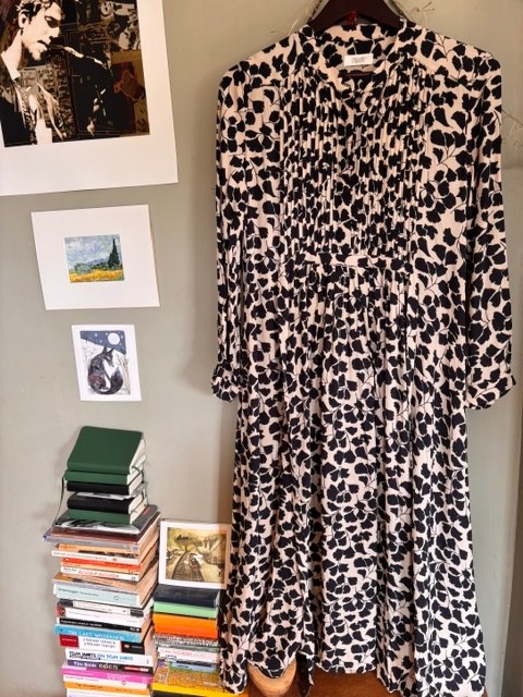 Toast Trailing Leaf Viscose Dress Size 12-14