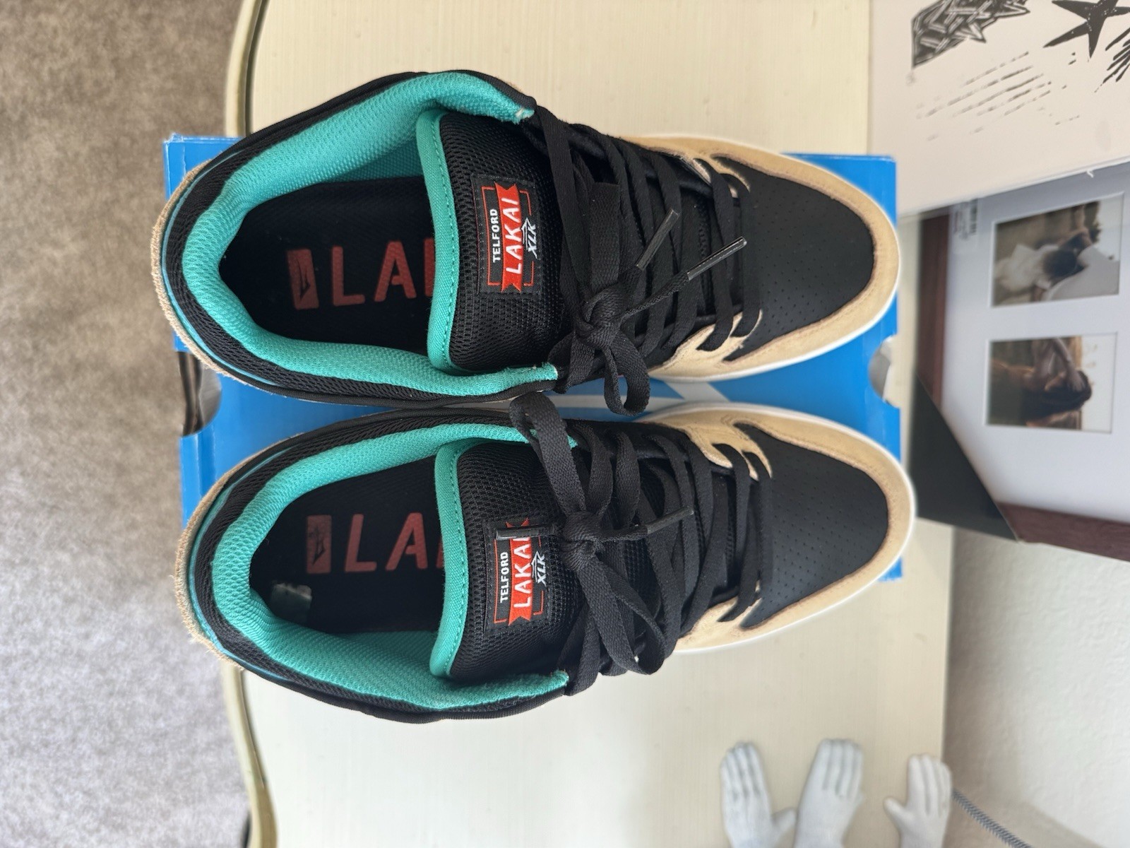 Lakai Telford Low Black/Tan