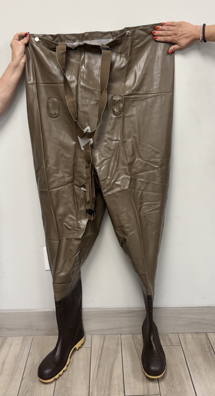 Chest Waders, Tingley, Brown. Size 8