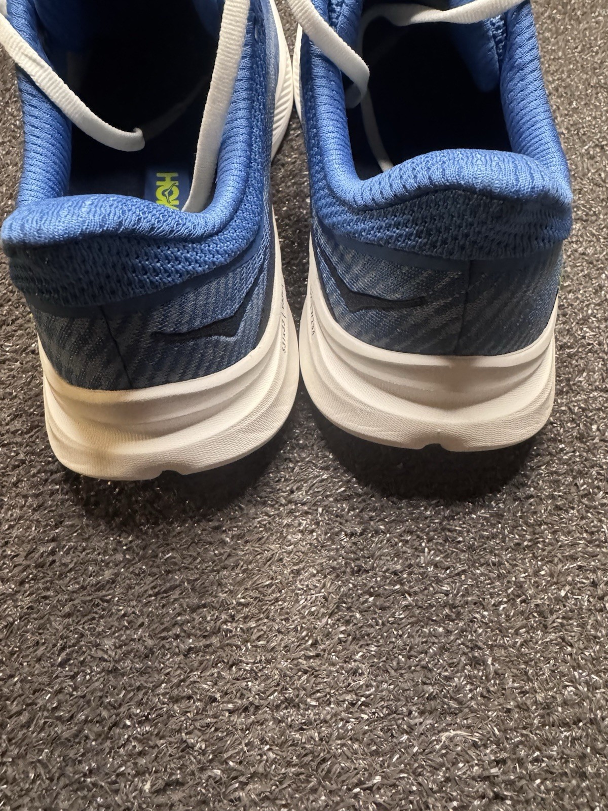 Hoka One One Solimar Men’s Size 9 1123074 Foggy Night/white Running Shoes