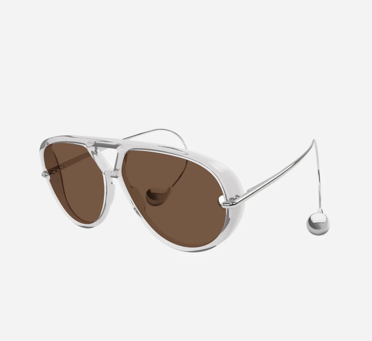BOTTEGA VENETA BV1273S 010 180mm Luxury NEW Earrings Sunglasses