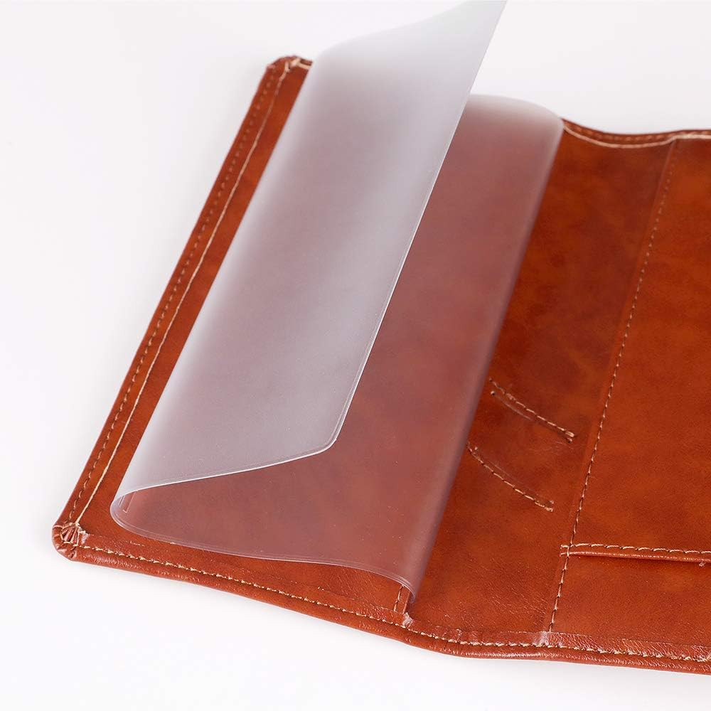 5PCS Checkbook Vinyl Protector Divider Inserts for Duplicate Checks Sets