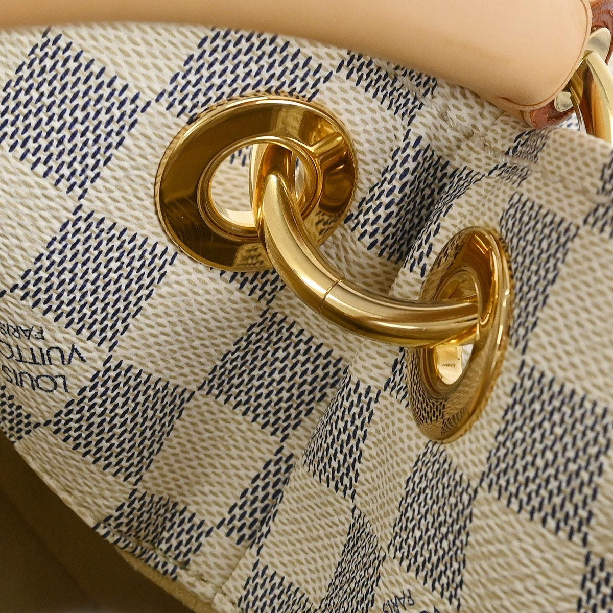 Louis Vuitton Damier Azur Artsy MM Handbag N41174 CA0122 155755