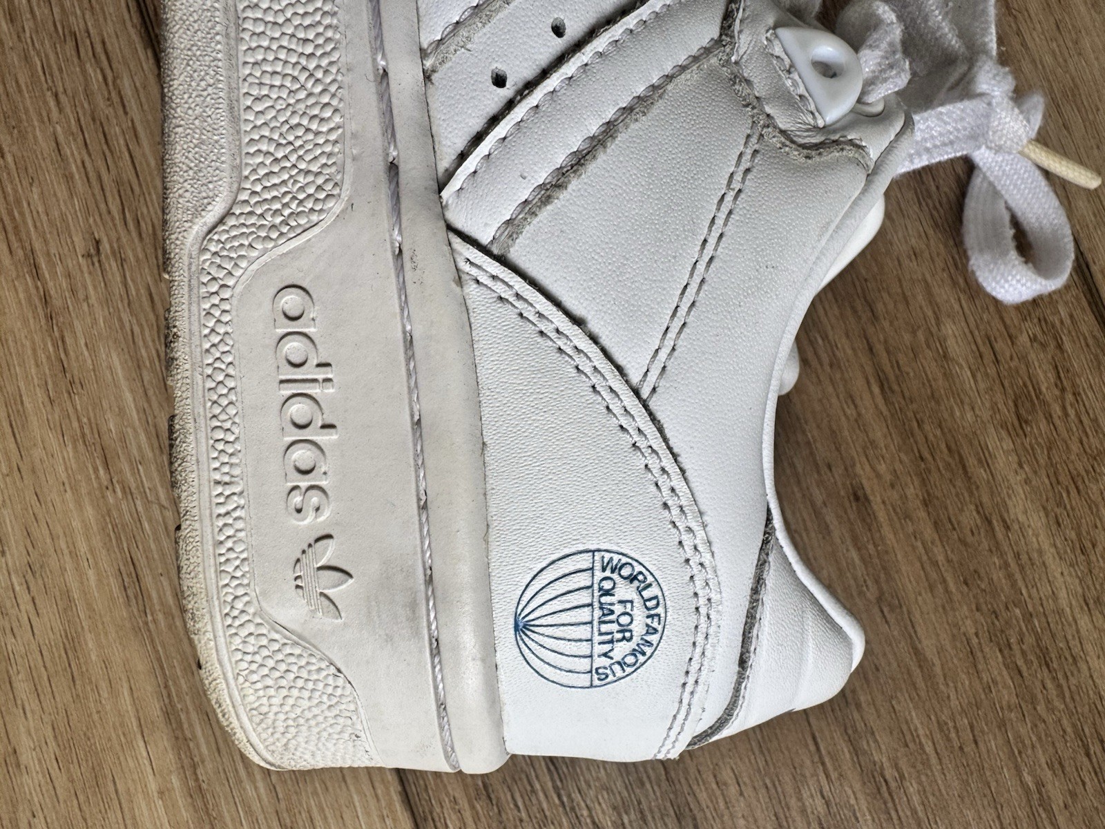 Adidas Forum Low White Leather Sneakers Women’s Size 5 EU 37 1/3 Pre-Owned