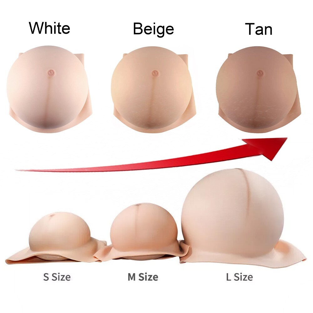 Inflatable Style Silicone Fake Pregnant Belly Pregnancy For Crossdresser