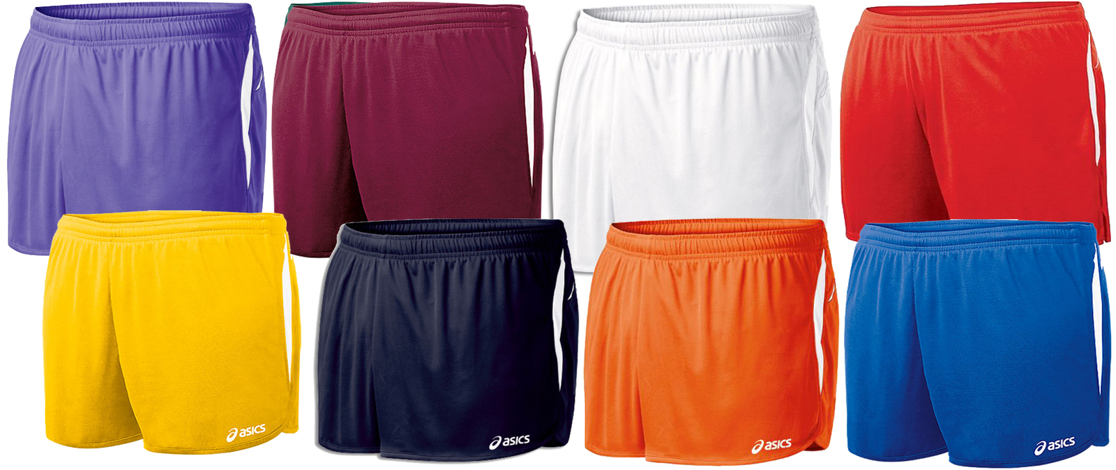 ASICS Women’s Interval Work Out Running Athletic Shorts, Several Colors