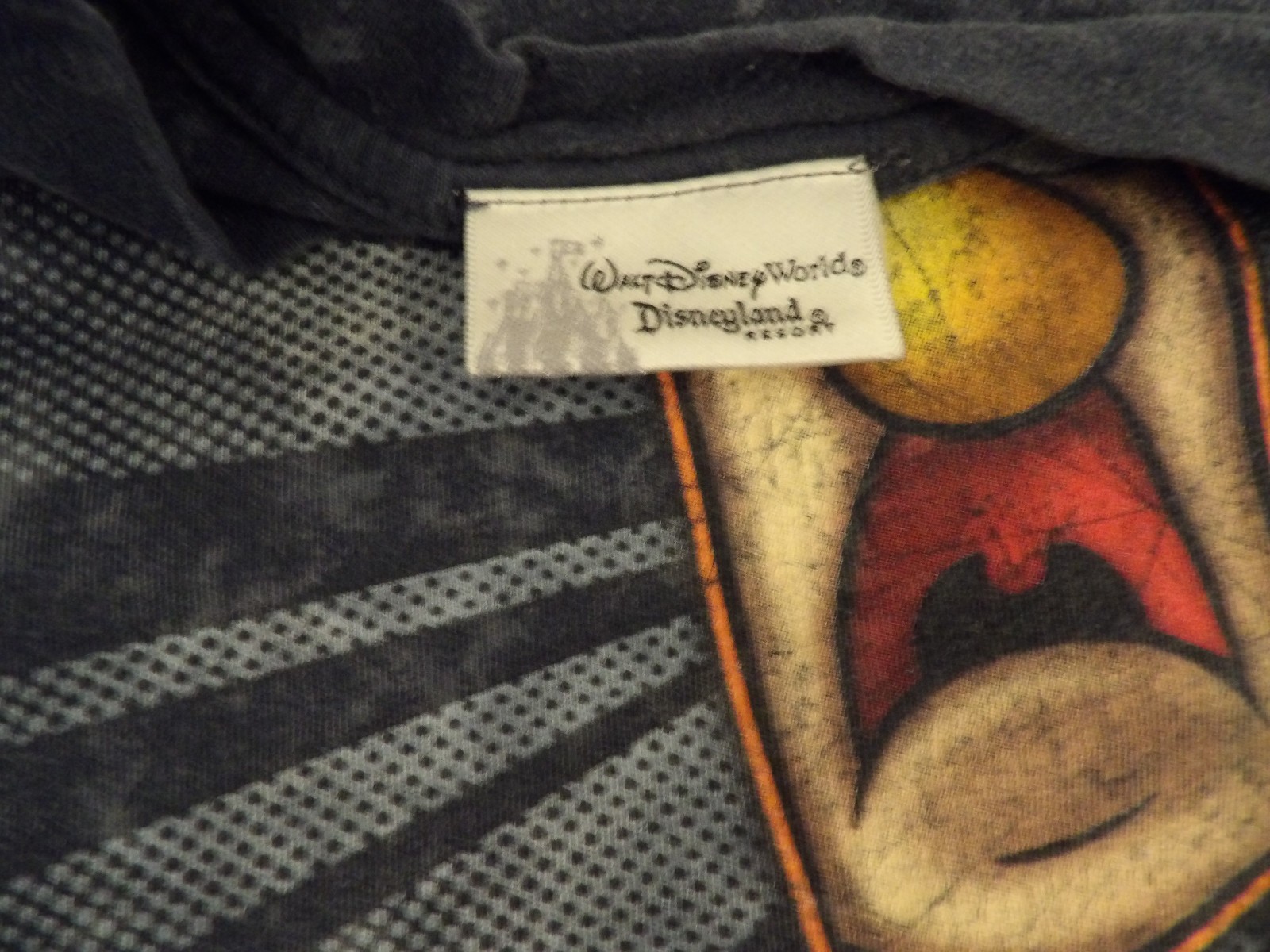 The Muppets Beaker Black & Gray LG T-shirt Pre-owned