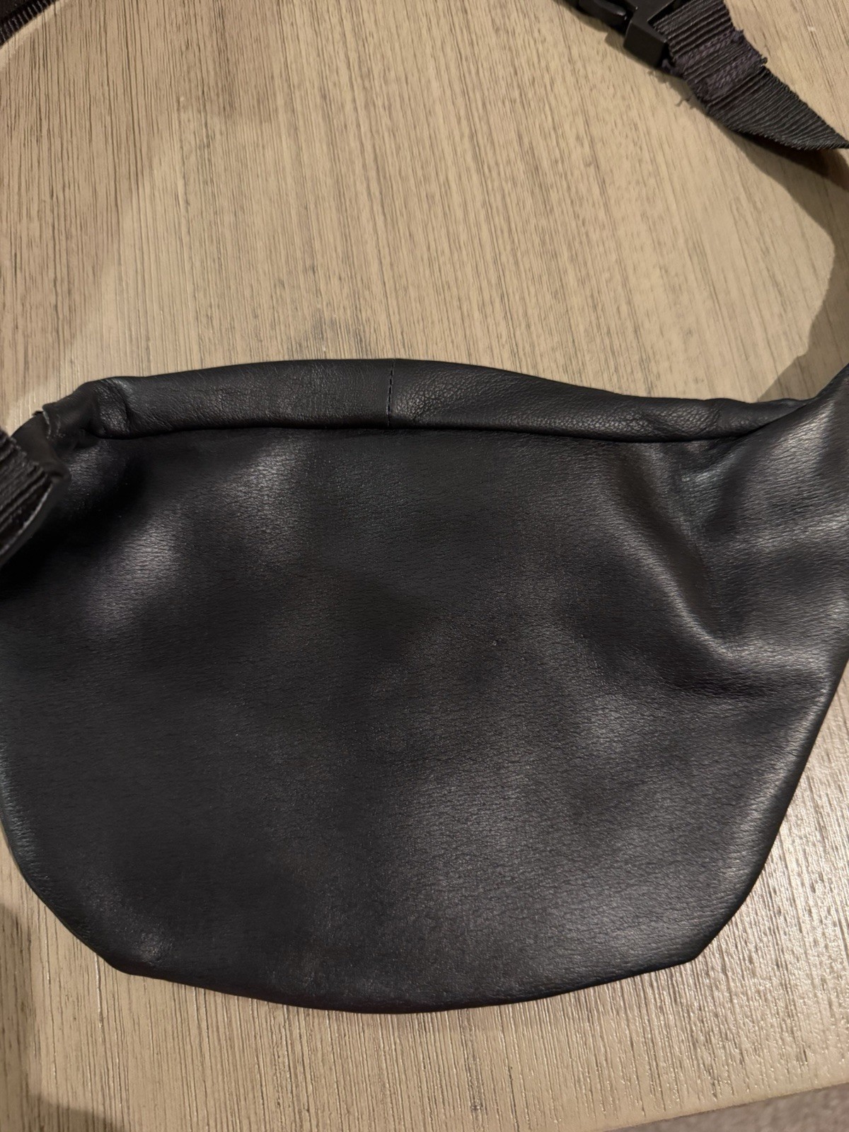 Seagram’s Gin Black Belt Bag Fanny Pack Zip Buckle Adjustable Strap Pockets