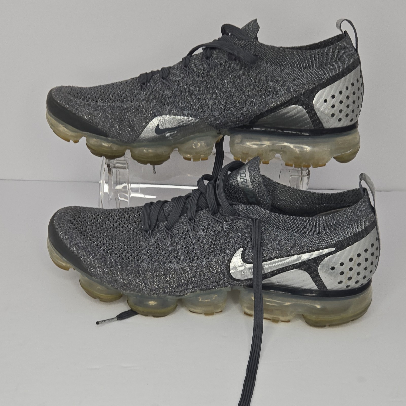 Nike Air VaporMax Flyknit 2 Chrome Low Top Lace-Up Men’s 2018 942842-014
