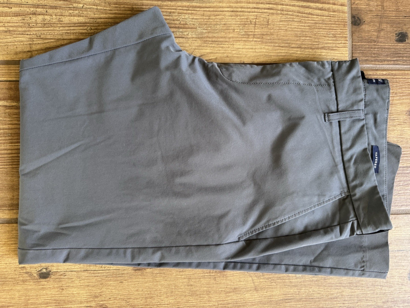 J Crew Men’s Slim Tech Pants Dark Grey 36×30