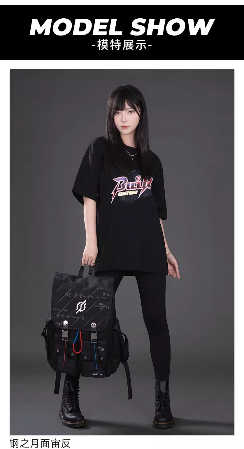 Anime Kamen Rider Build Backpack Lace Schoolbag Button Travel Bag Schoolbag New
