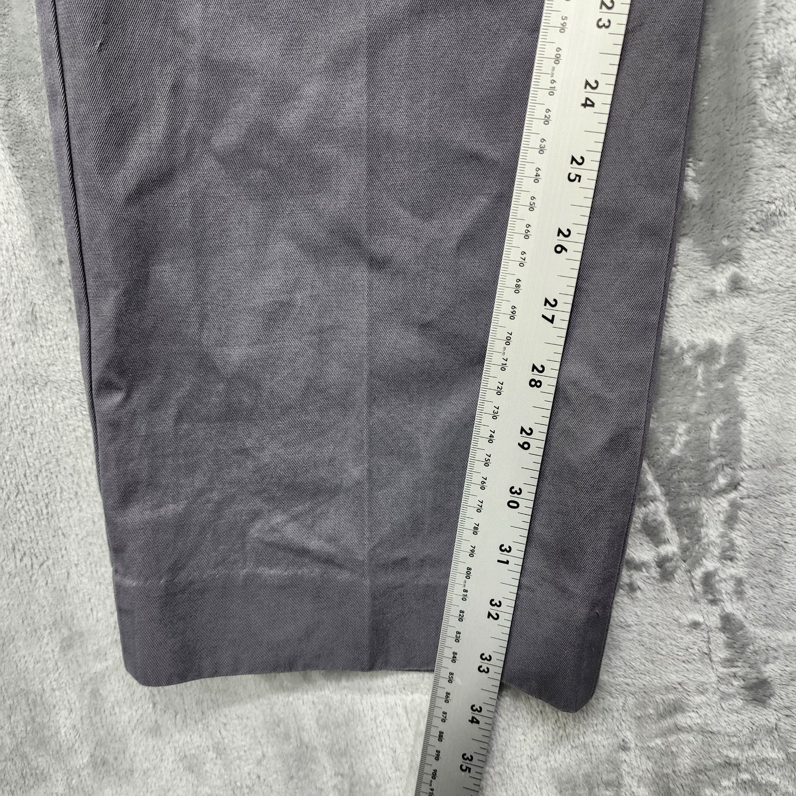 J.Crew Pants Mens 38W Gray Classic Bowery Chino Straight Cotton Preppy Office