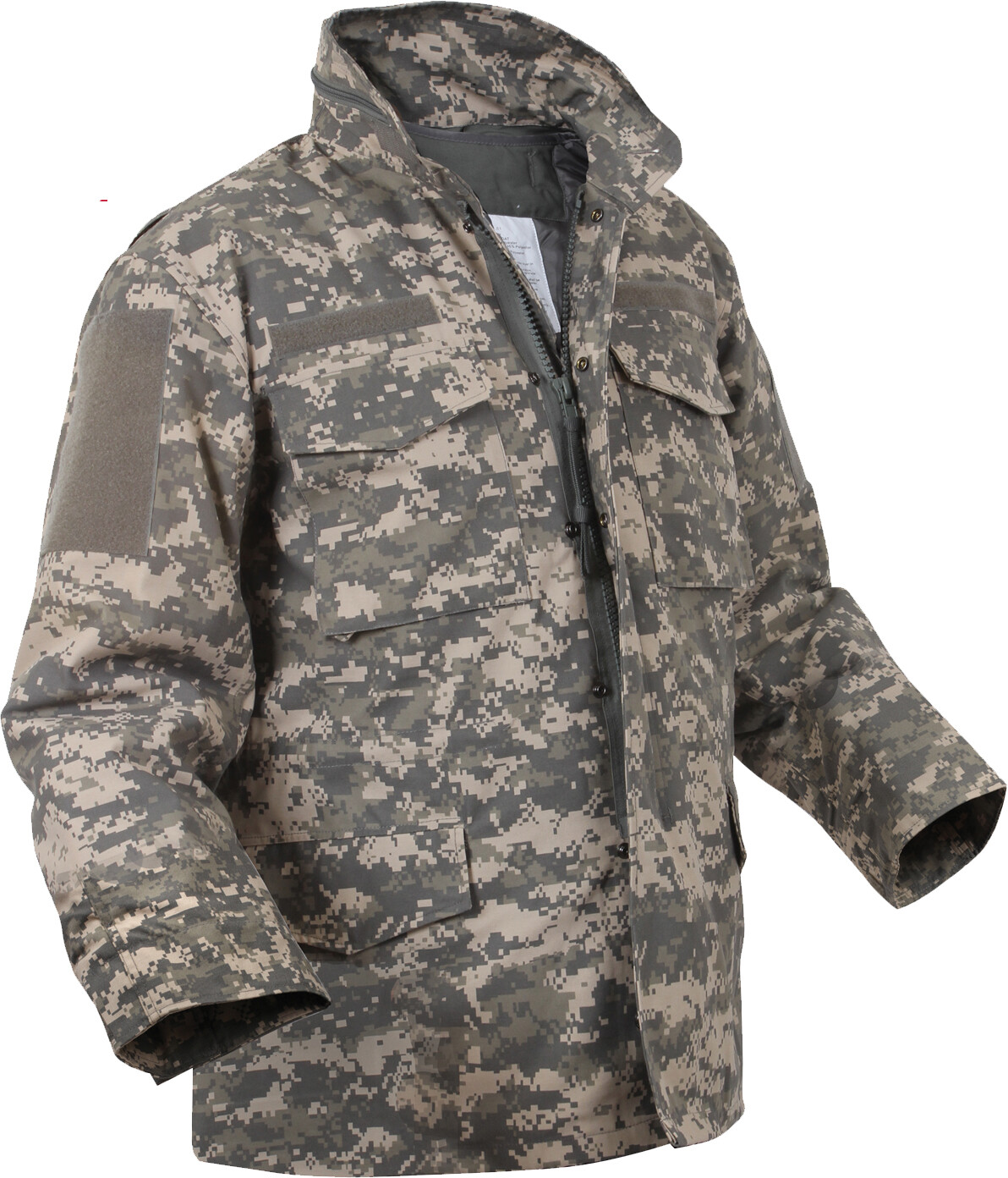 ACU Digital Camo M-65 Field Coat Army M65 Jacket w/ Jacket Liner