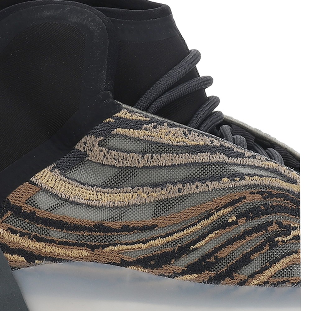 adidas Yeezy Quantum Basketball Mens Beige, Black Sneakers Athletic Shoes GX13