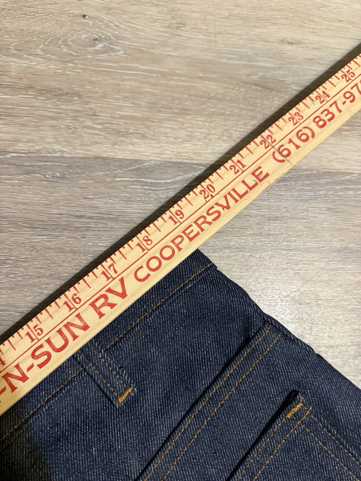 Vintage Levi Orange Tab Bell Bottom Flare 60s 70s Hippie Woodstock 646 38/29 USA