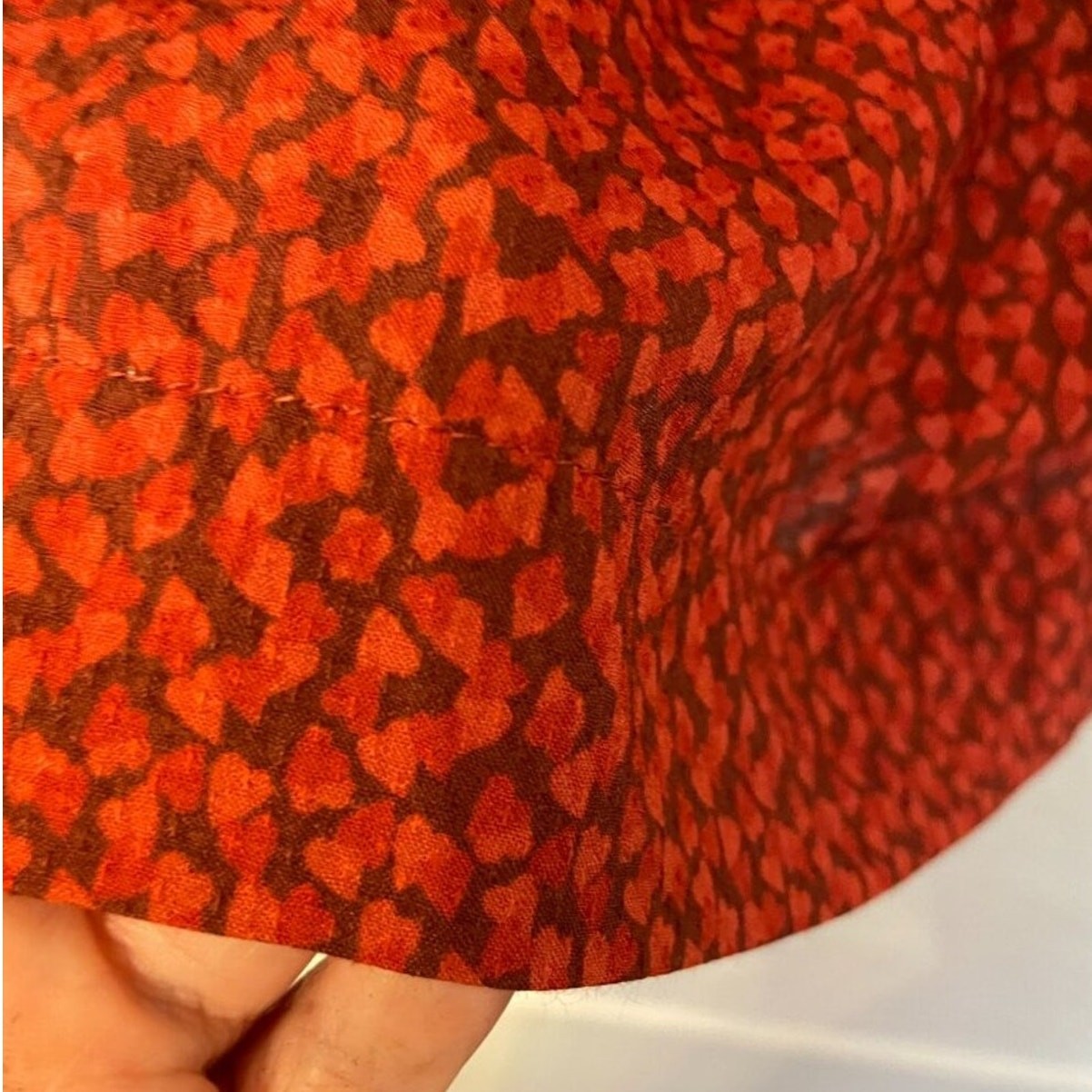 Emmy Design Sweden That Same Old Favorite Blouse Red Print 1930s Retro Academia