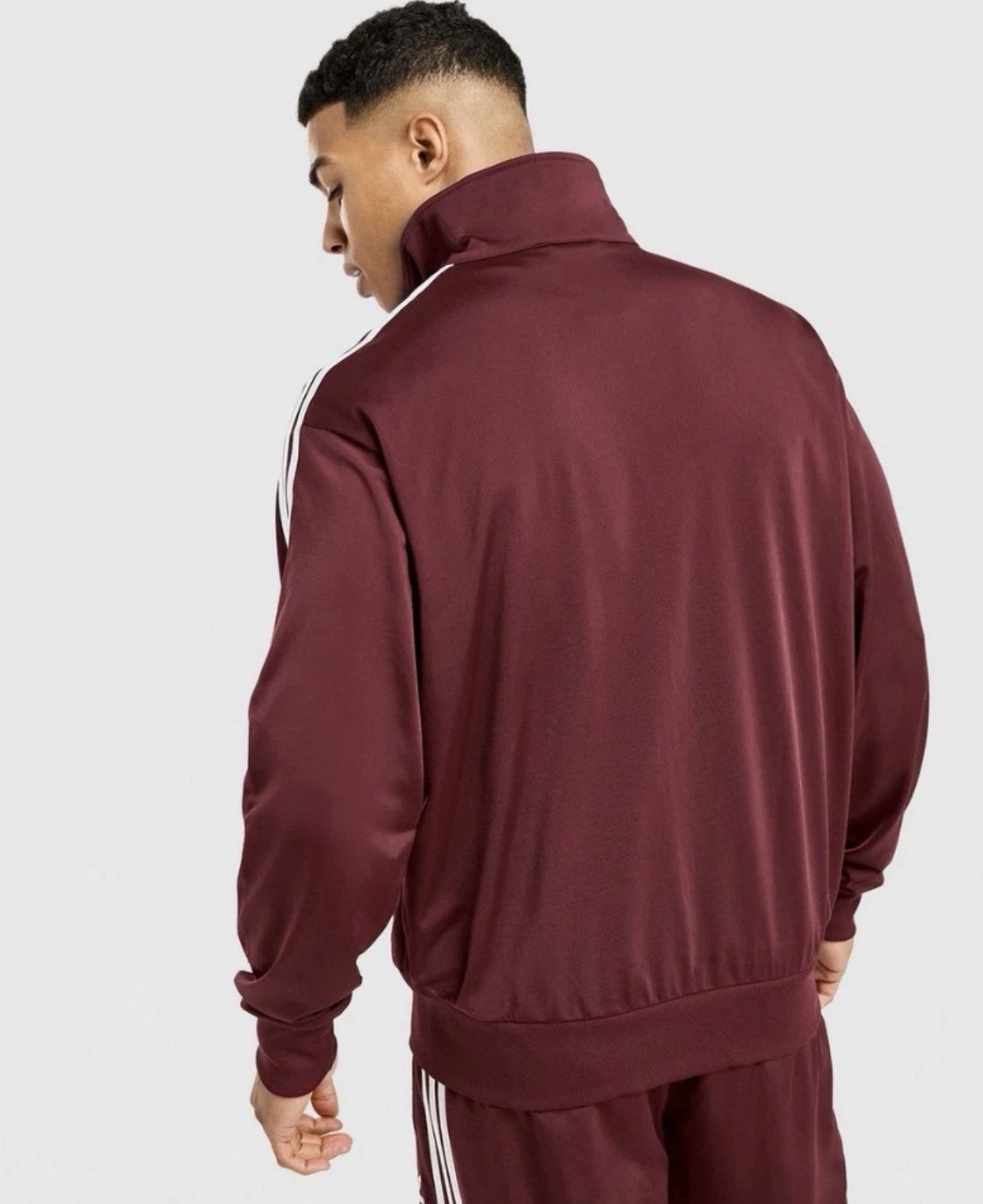 Adidas Classic Firebird Tracksuit Maroon Burgundy 2 Piece Set Authentic MSRP$150