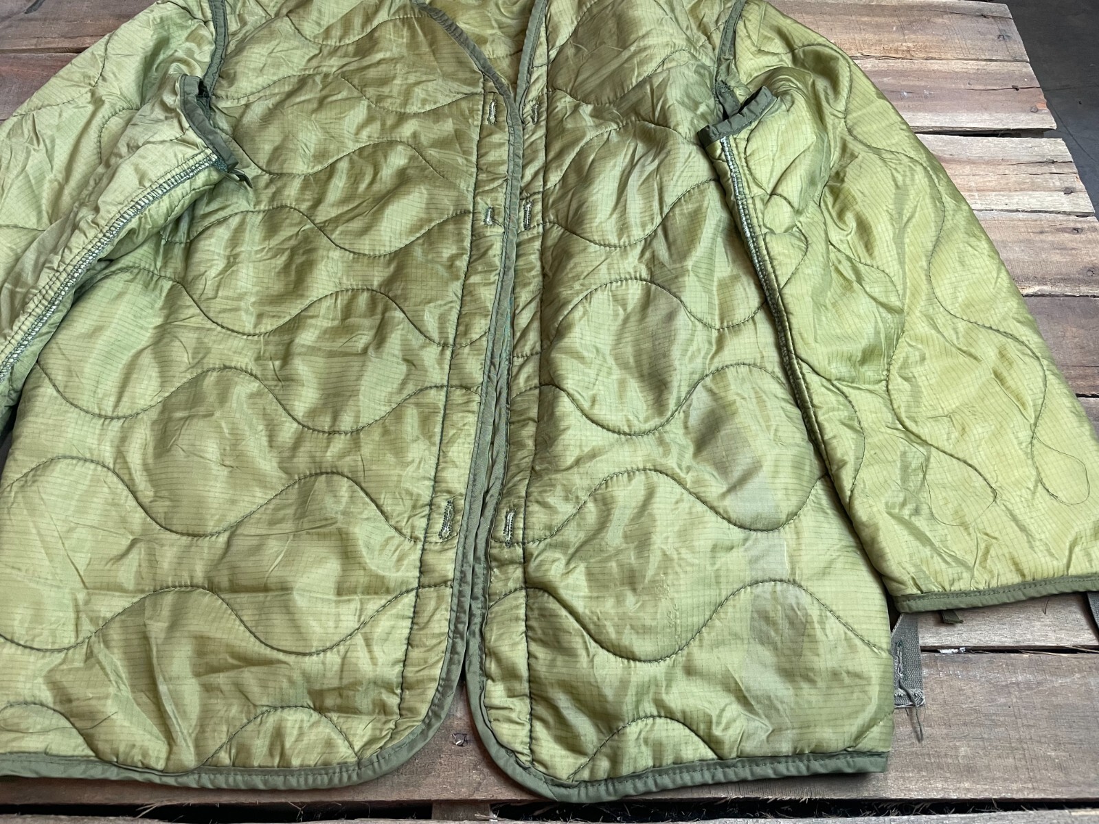 USGI Military Cold Weather M65 FIELD JACKET LINER OD 80s 90s Version L, M, S, XS