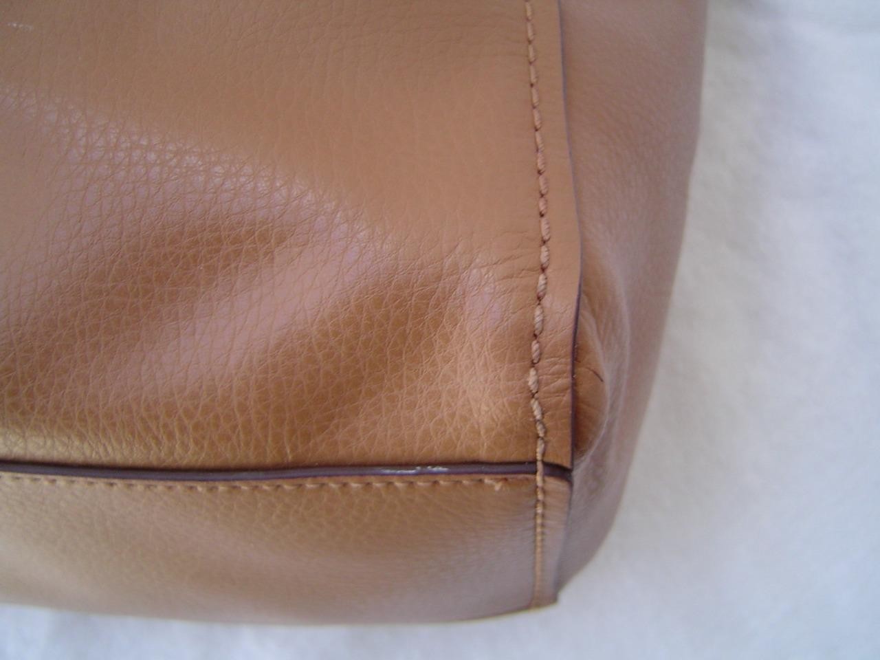 AUTHENTIC COACH SADDLE LEATHER DERBY TOTE #58660 EUC