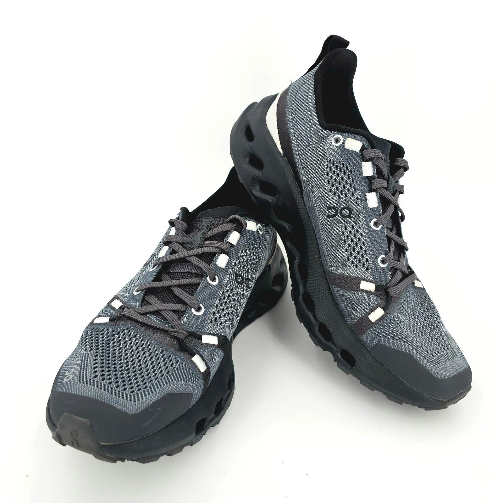On Cloudsurfer Trail Black Gray Eclipse Running Shoes Women’s Size 9.5- EUC