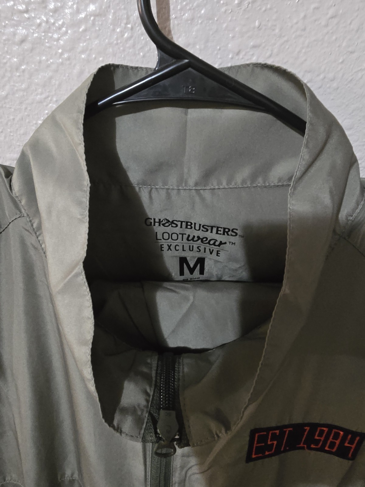 Brand New Loot Crate Exclusive Ghostbusters Windbreaker Jacket Men’s Medium