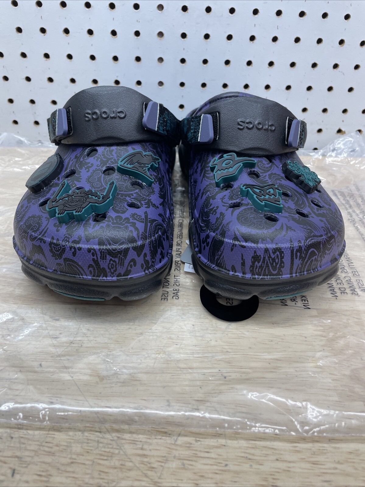 Disney Parks The Haunted Mansion Wallpaper Clogs by Crocs Adult Sizes