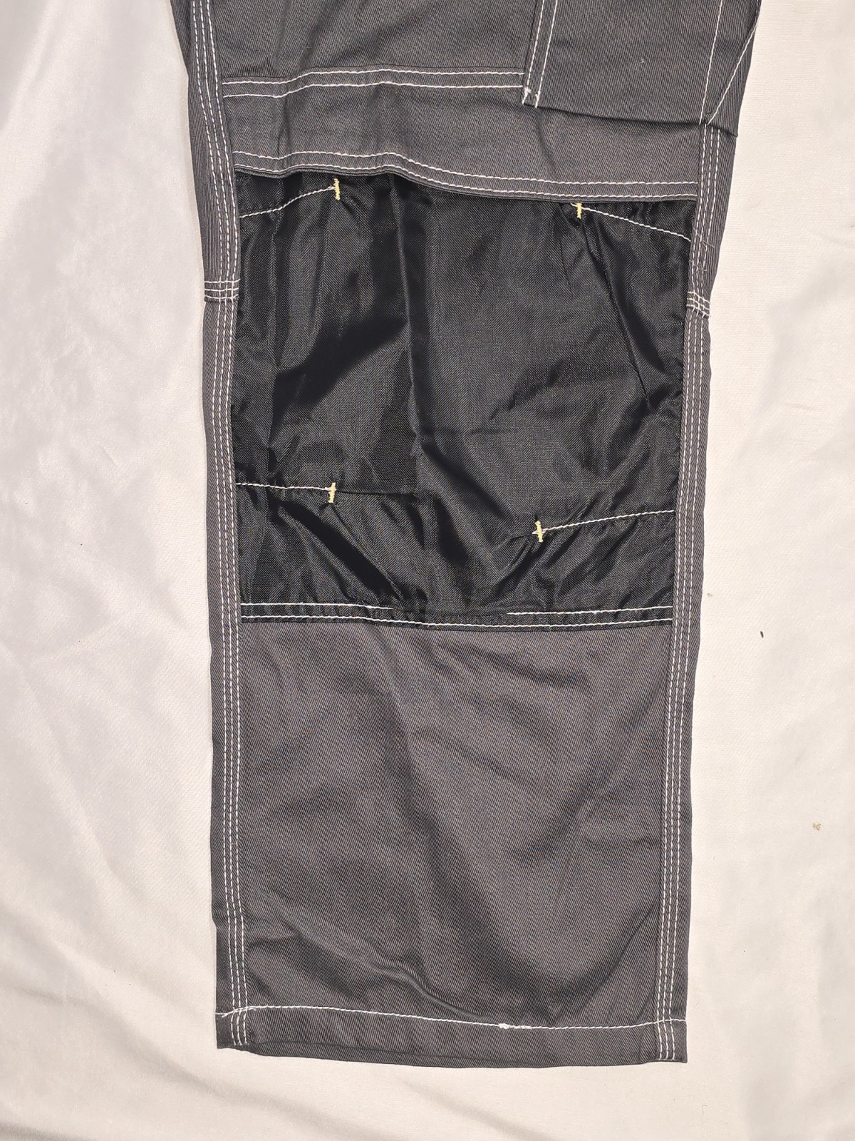 Men’s Construction Pants Utility Carpenter Cordura Knee Reinforced Trousers 38