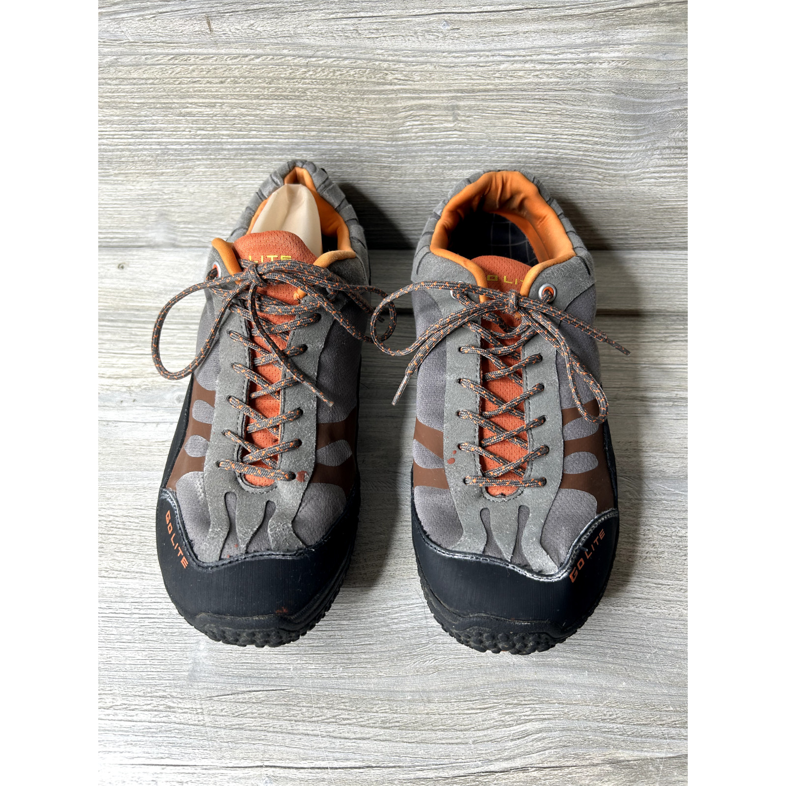 Go Lite Hiking Trail Mountain Shoe Sneaker Lace Up Mens Size 11.5 XT0301M