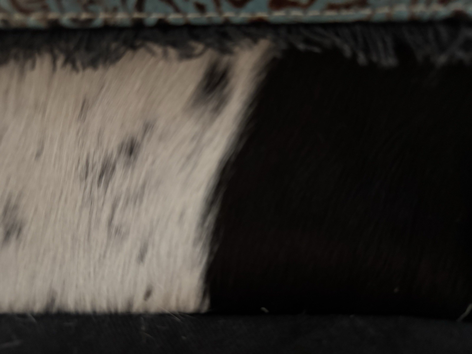 MYRNA Seagrass Weekender Tote – Leather, Hair-On Cowhide, New with Tags
