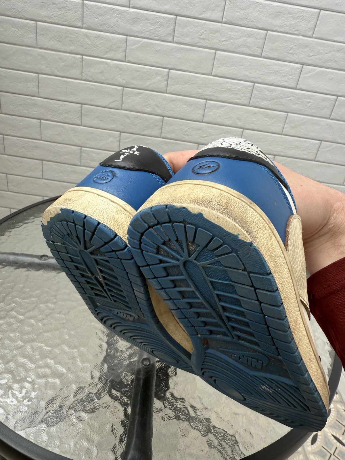 Size 8 – Fragment Design x Travis Scott x Air Jordan 1 Retro Low – DM7866-104