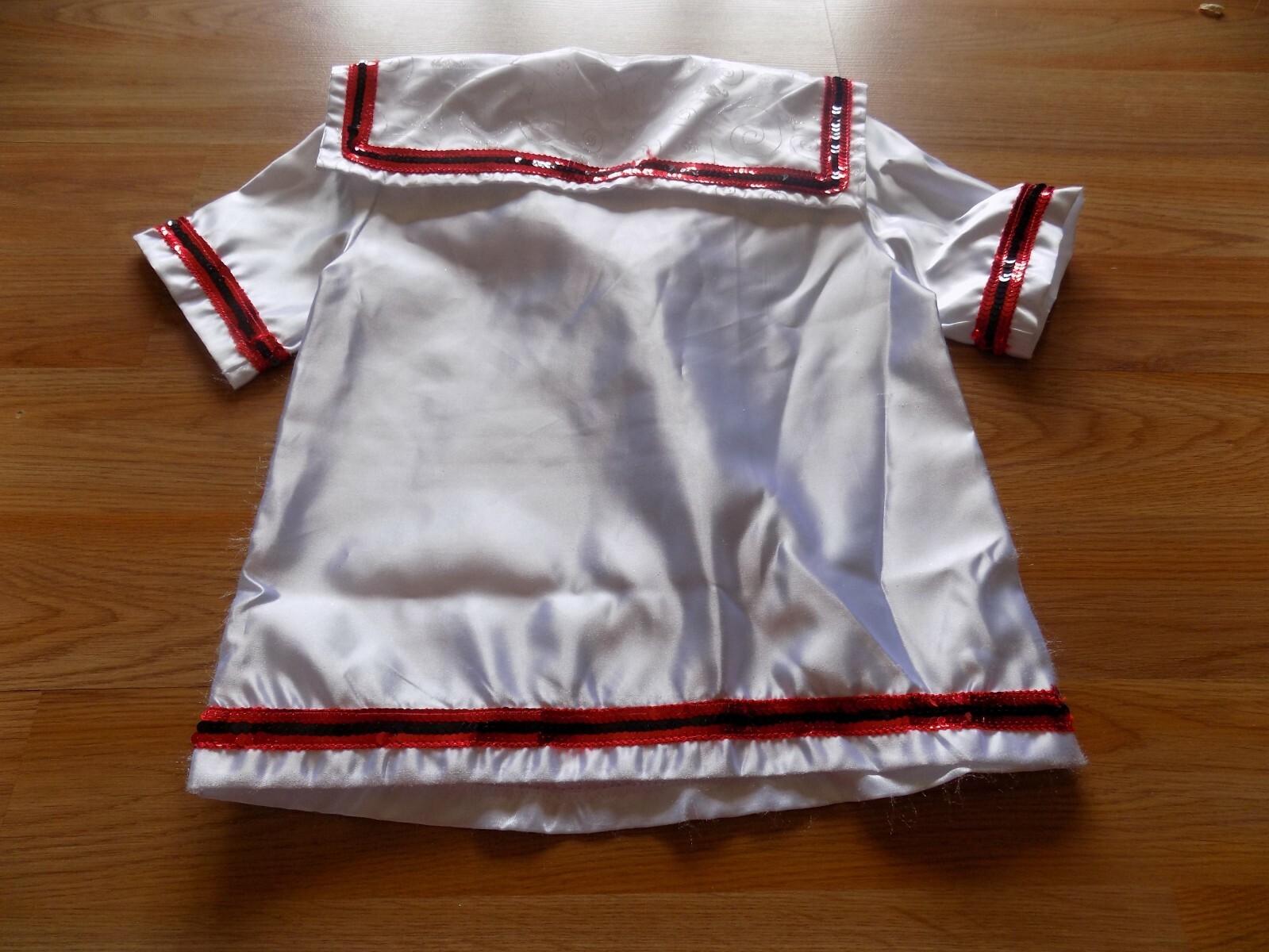 Size Large 10-12 Disney Cruise Line Minnie Mouse Sailor Outfit Nautical Costume