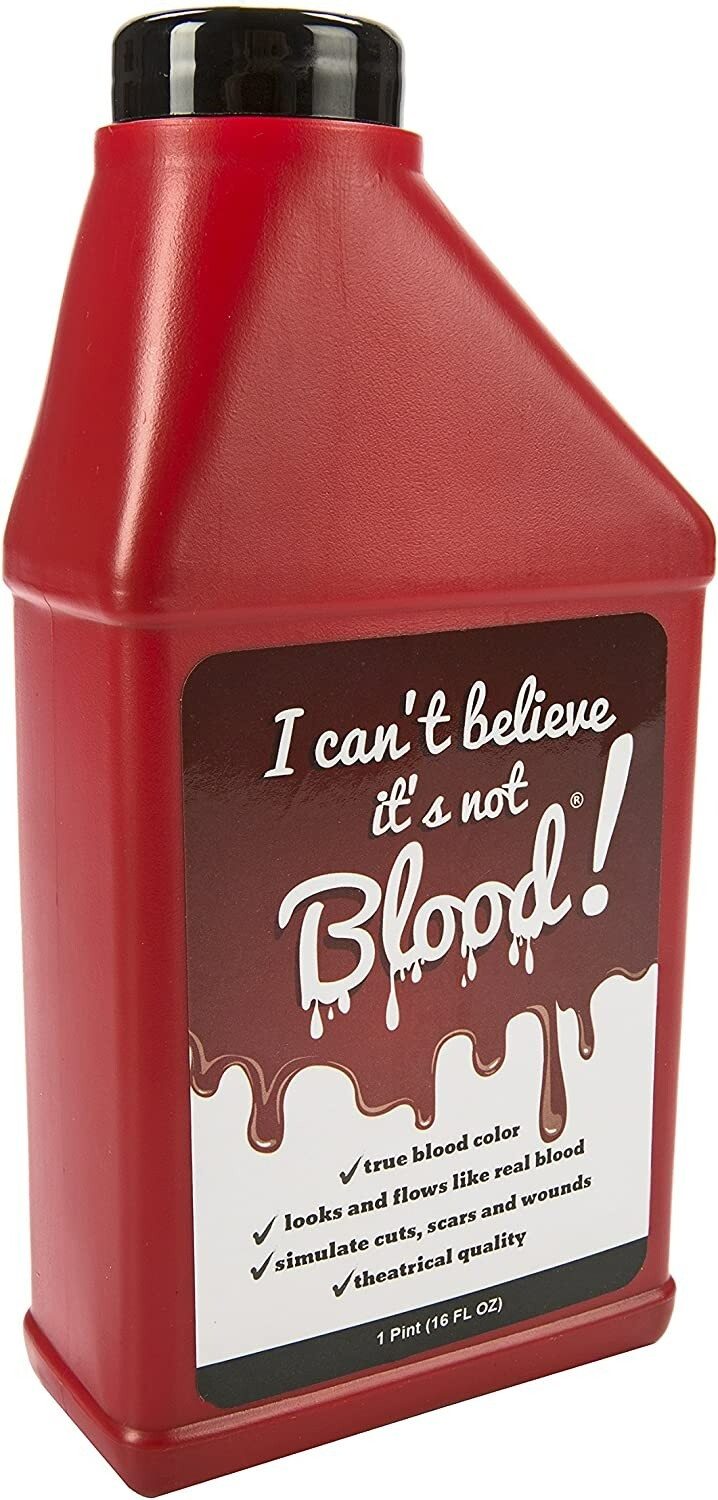 I Can’t Believe It’s Not Blood – Fake Blood 16 Fl Oz