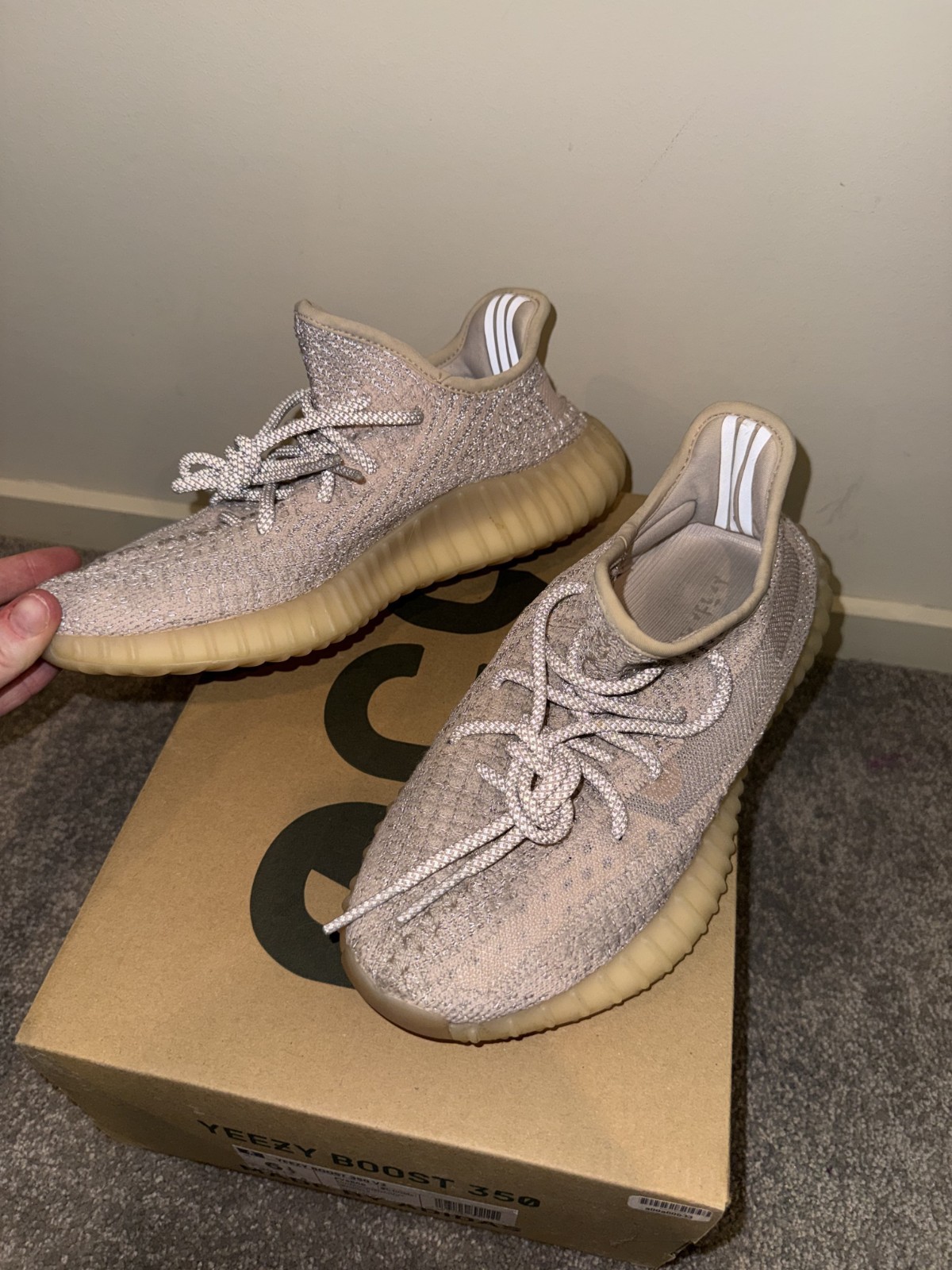 adidas YEEZY Boost 350 V2 “Synth Reflective” sneakers EU39 1/3 US6.5