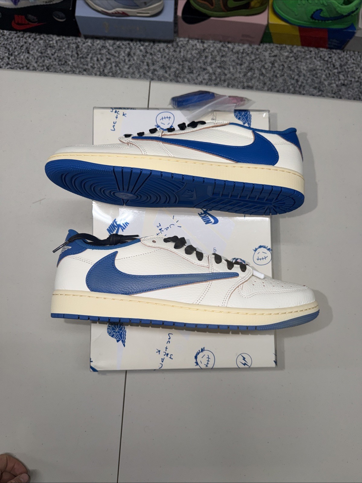 Size 12 – Fragment Design x Travis Scott x Air Jordan 1 Retro OG SP Low Sail…