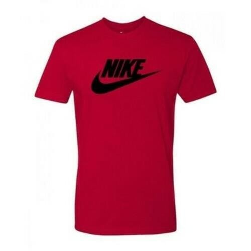 Nike Men’s T-Shirt Logo Swoosh Printed Athletic Active Short Sleeve Shirt