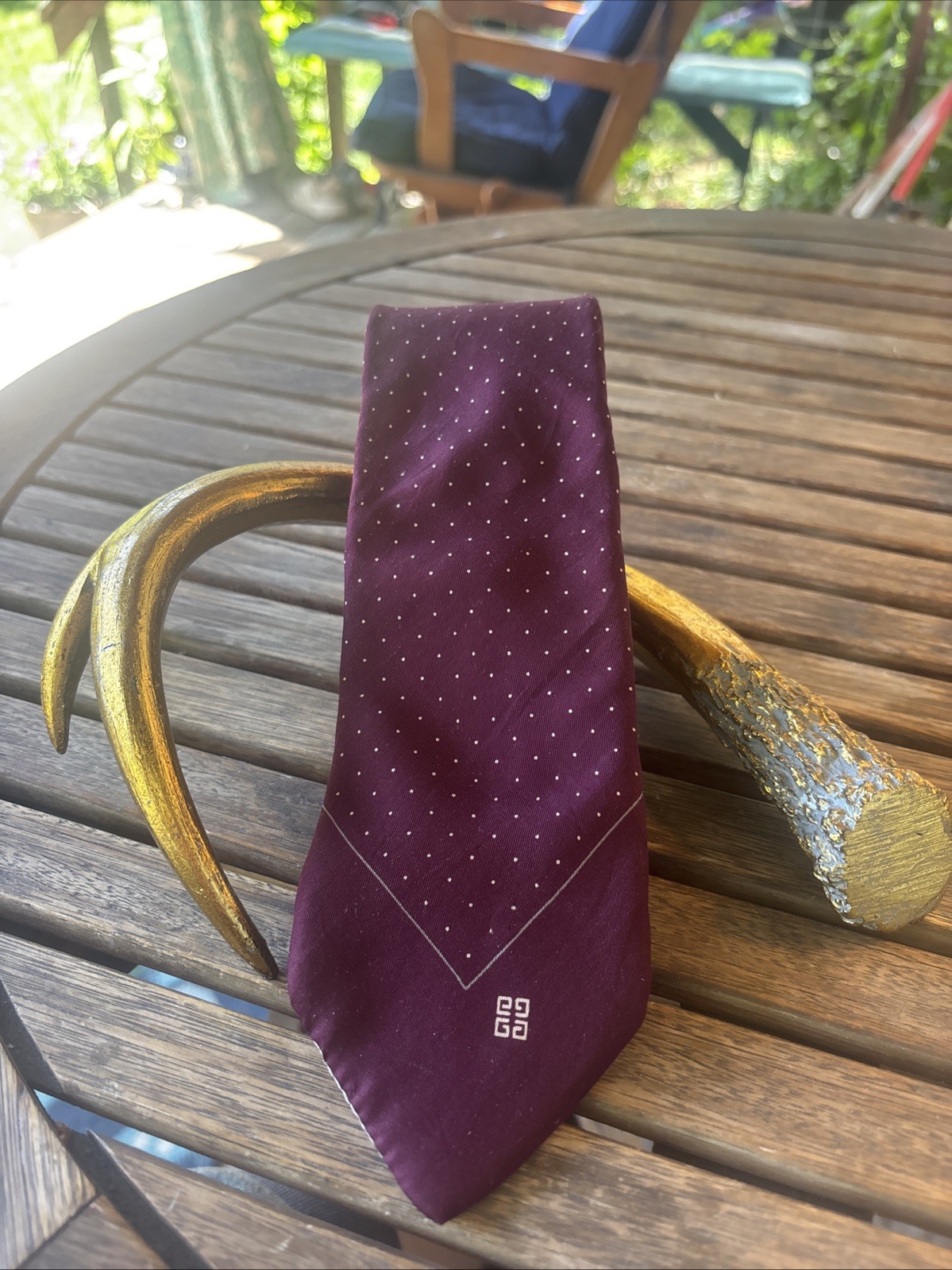 VTG Givenchy Monsieur Burgundy Ritz Carlton England