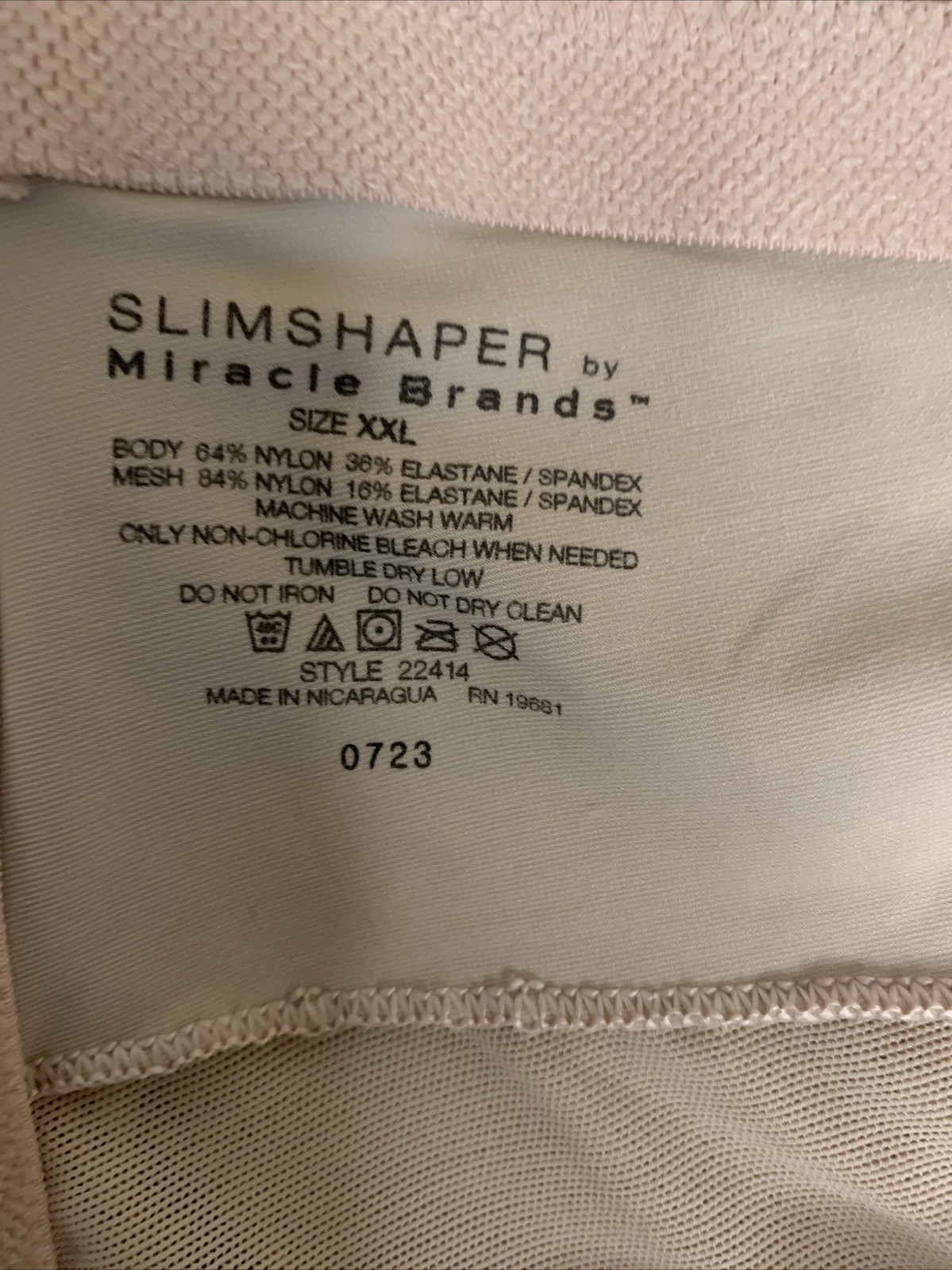Slimshaper Miracle Brands Size XXL