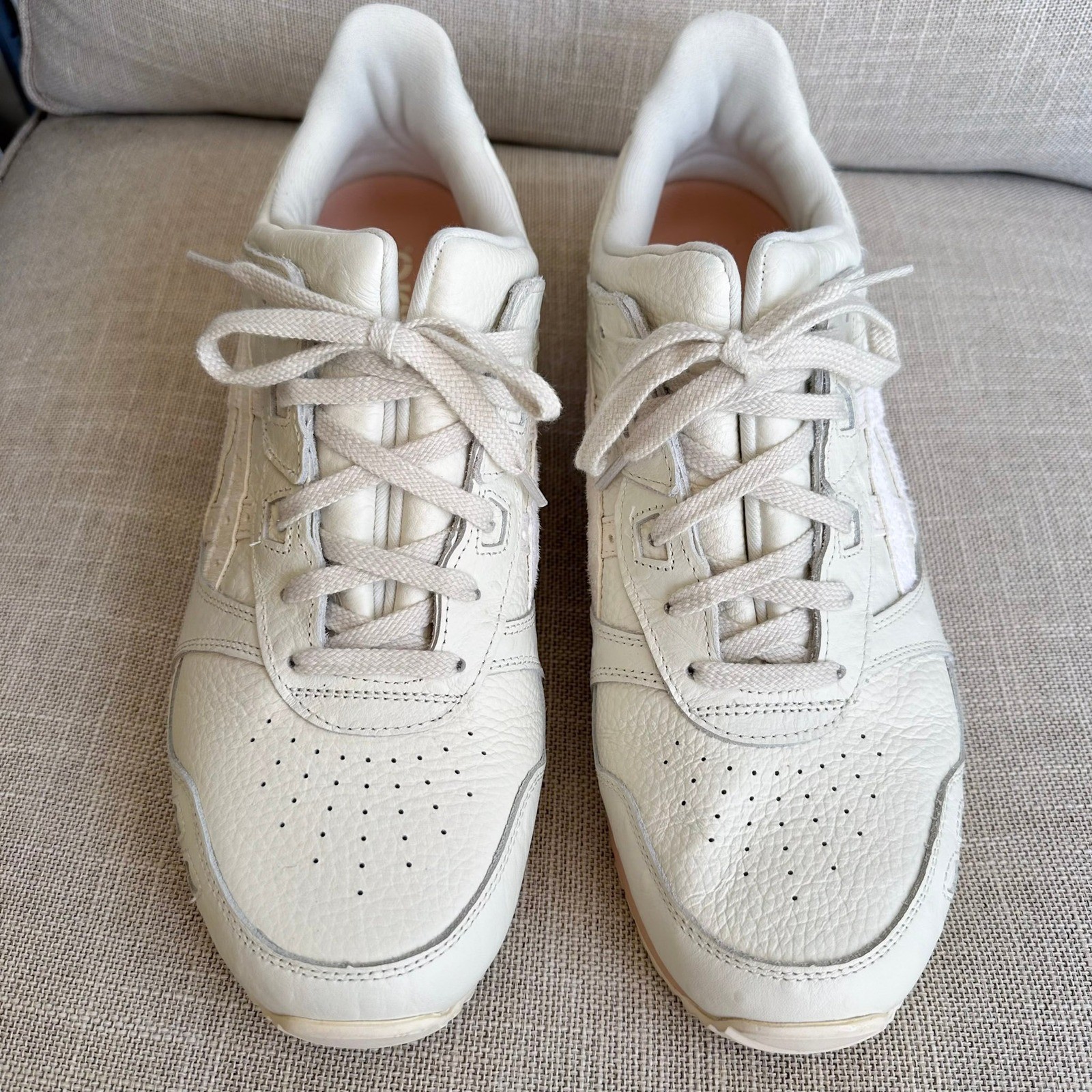 Asics Gel Lyte III OG Mythical Creatures Sneakers Size 12 US Mens Cream Bisque